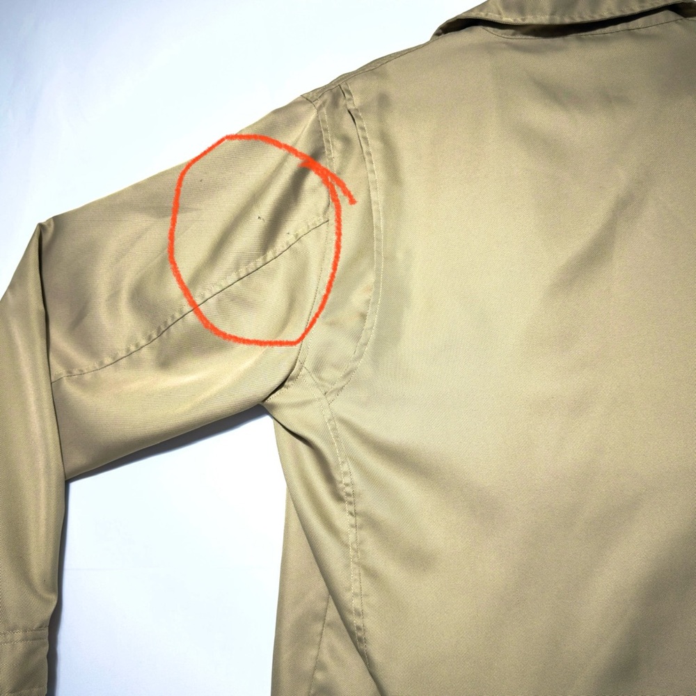 🔥Polo Golf Ralph Lauren Tan Lightweight Jacket Full Zipper Size XL - Picture 10 of 13